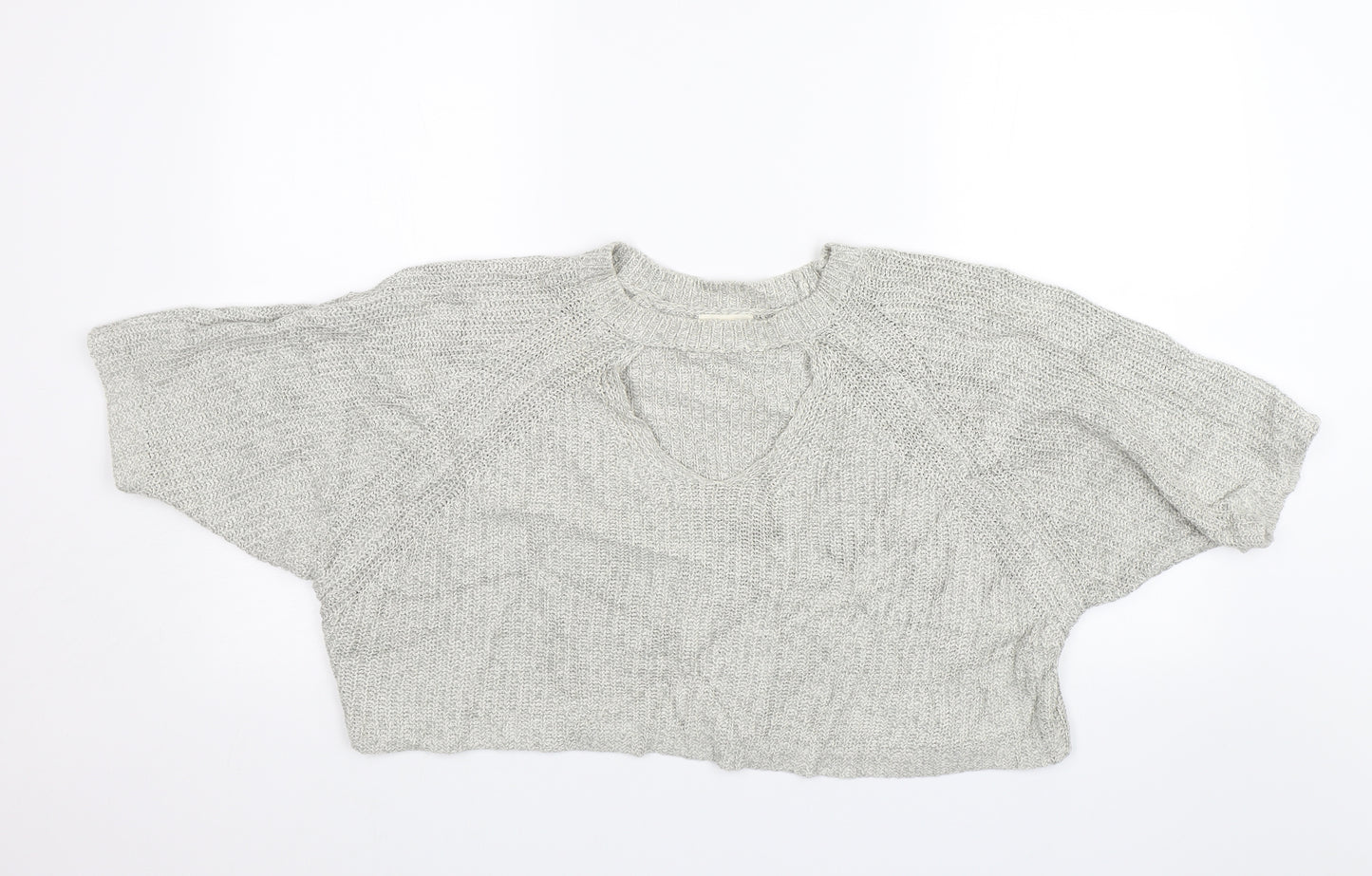 Silence + Noise Womens Grey   Pullover Jumper Size L