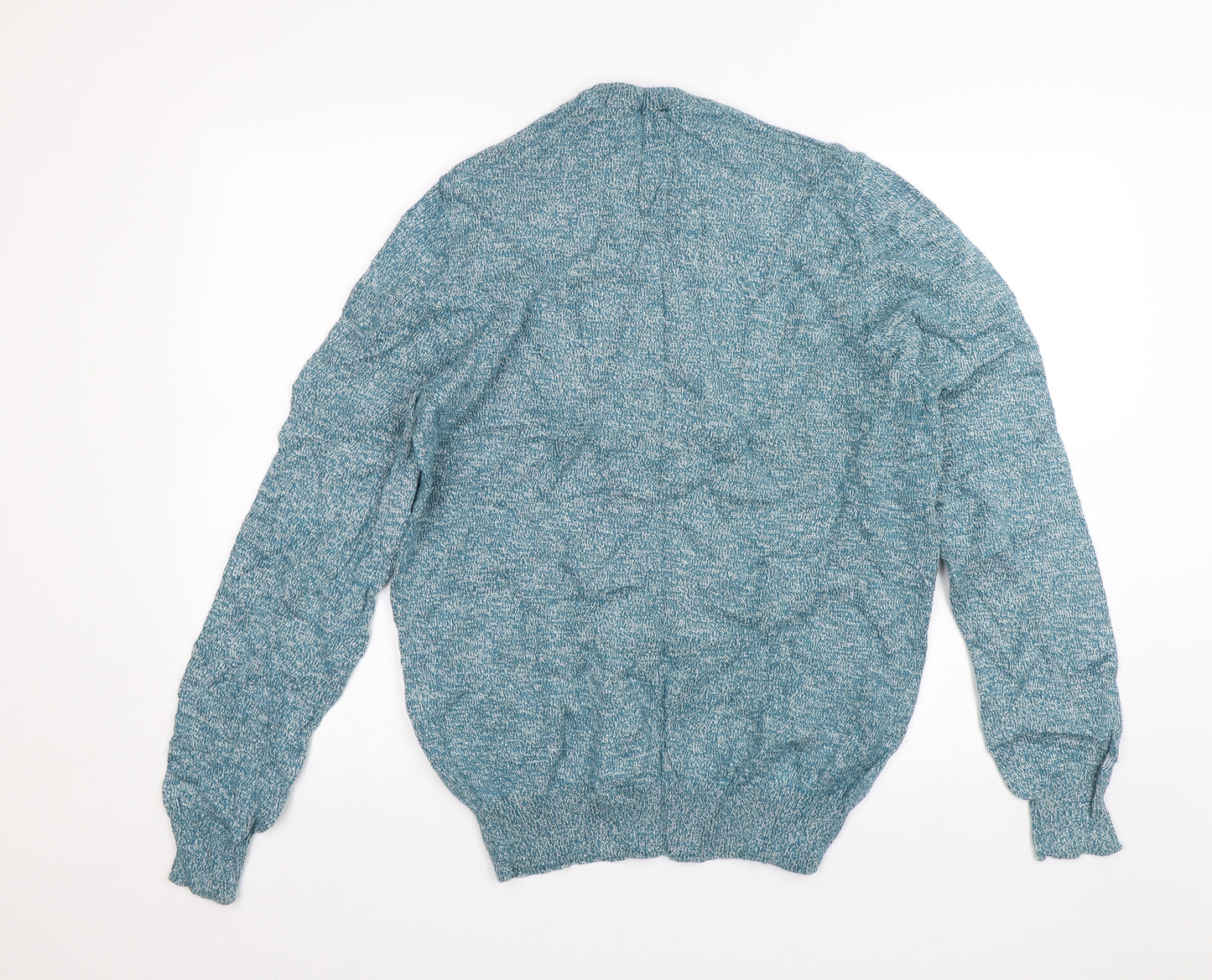 Atlantic Bay Mens Blue   Pullover Jumper Size M