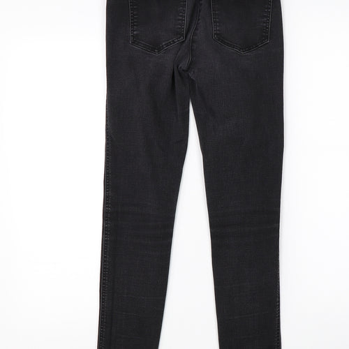 NEXT Womens Black  Denim Skinny Jeans Size 28 in L27 in