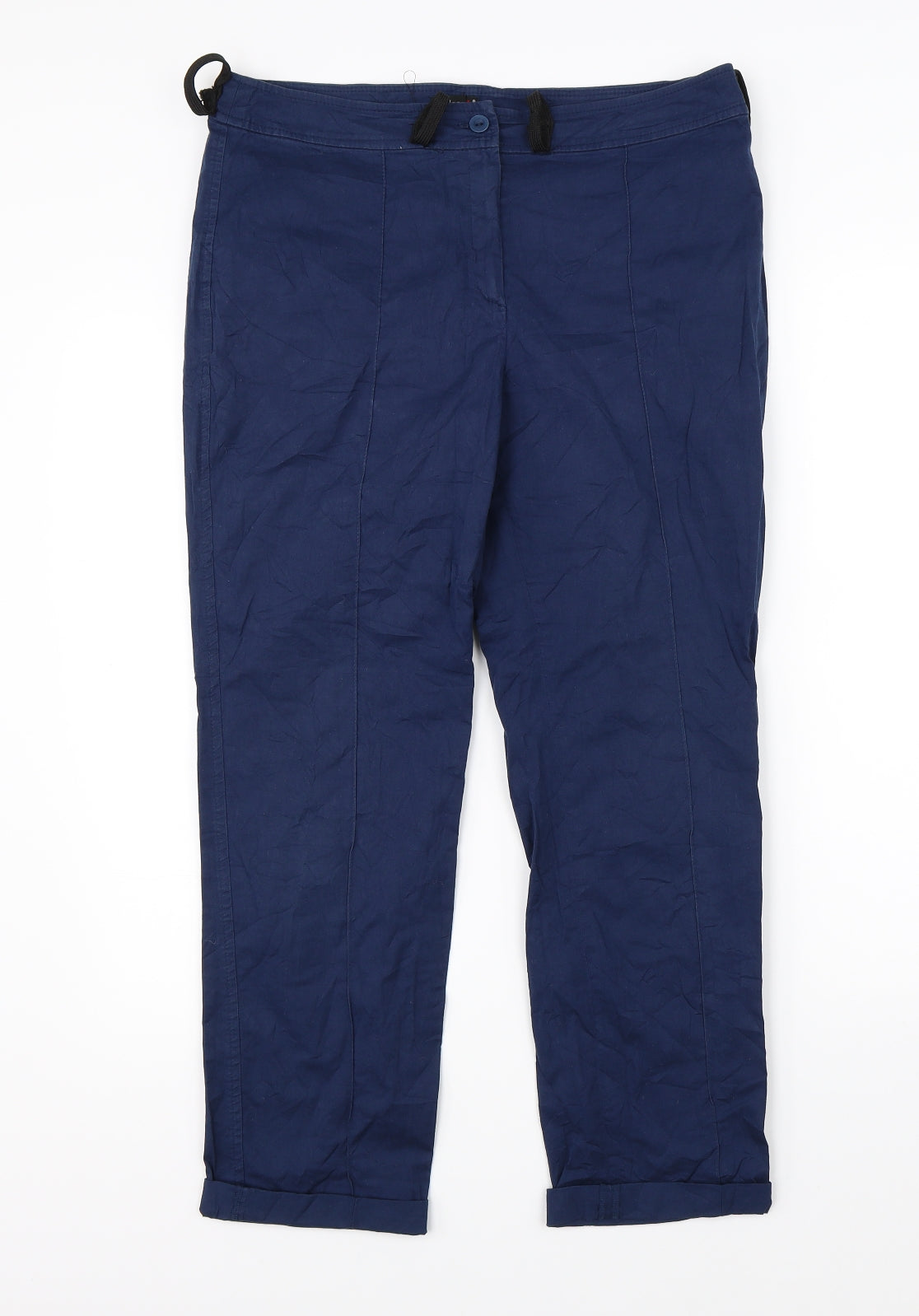 Kumu Womens Blue   Trousers  Size 12 L24 in