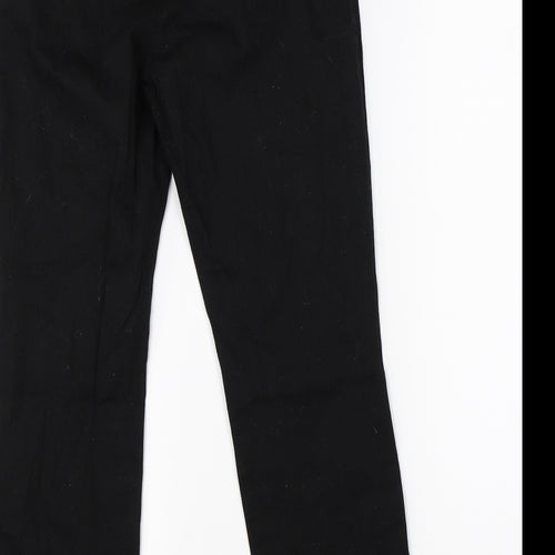 Wallis Womens Black   Dress Pants Trousers Size 10 L21 in
