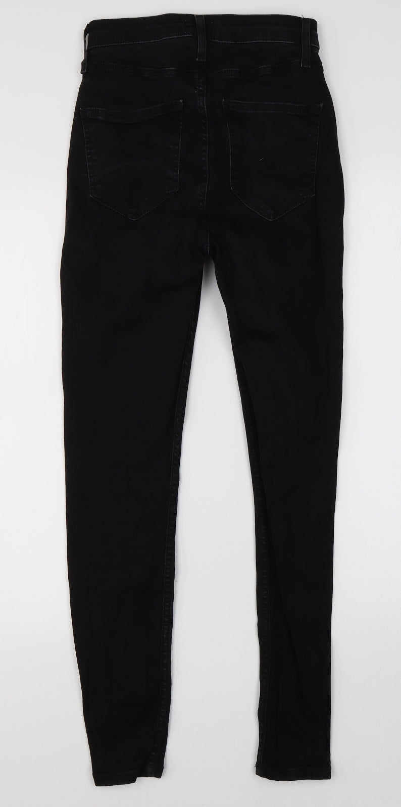 River Island Womens Black  Denim Skinny Jeans Size 8 L27 in