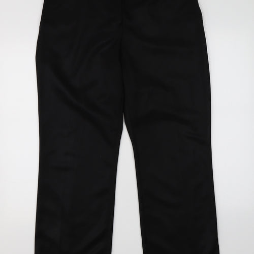 BHS Womens Black   Dress Pants Trousers Size 14 L28 in