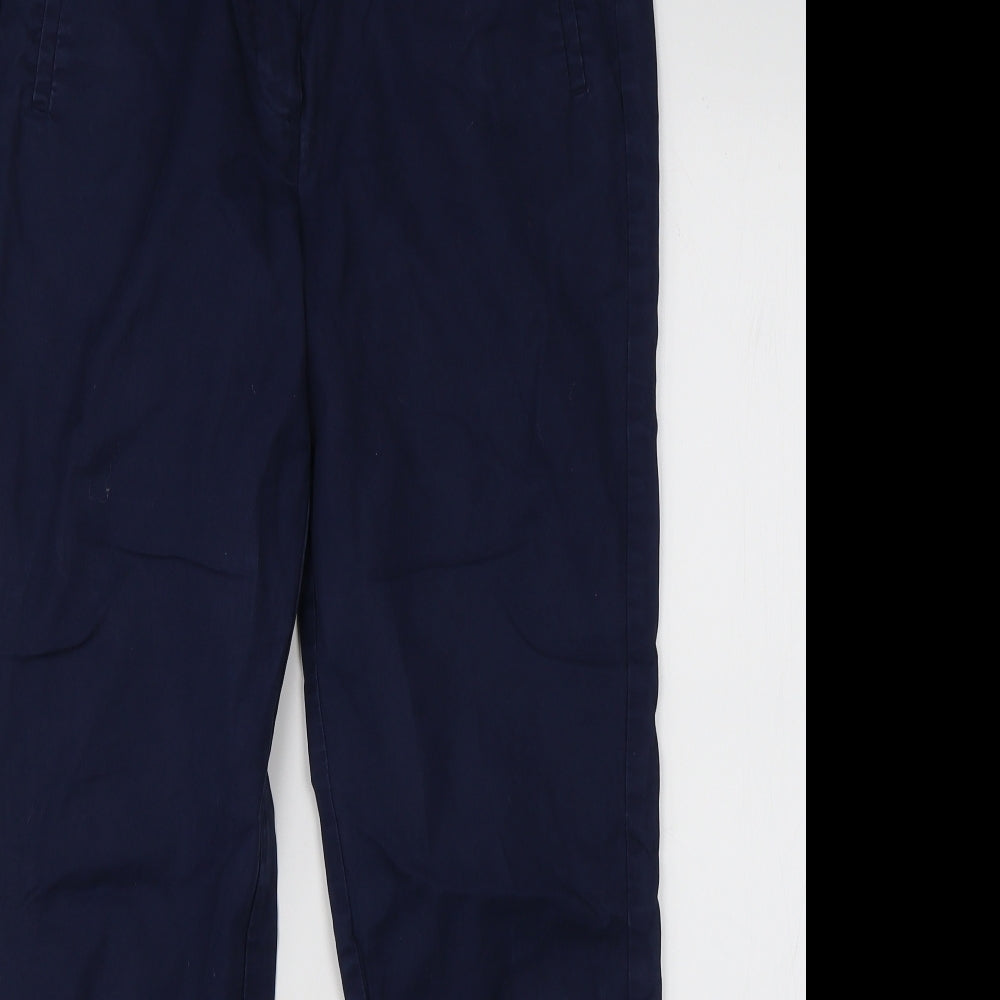 Autograph Womens Blue   Chino Trousers Size 10 L26 in