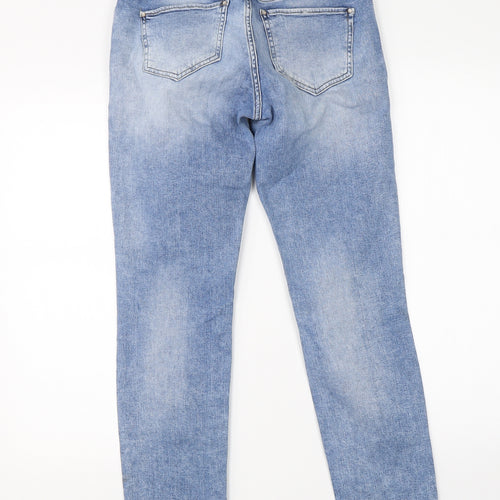 Only Womens Blue  Denim Straight Jeans Size 26 in L32 in