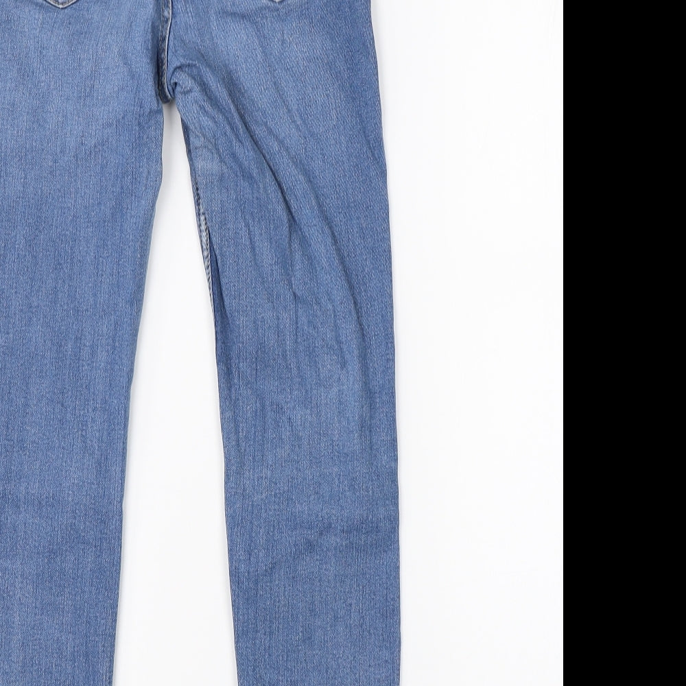 New Look Womens Blue  Denim Skinny Jeans Size 8 L22 in