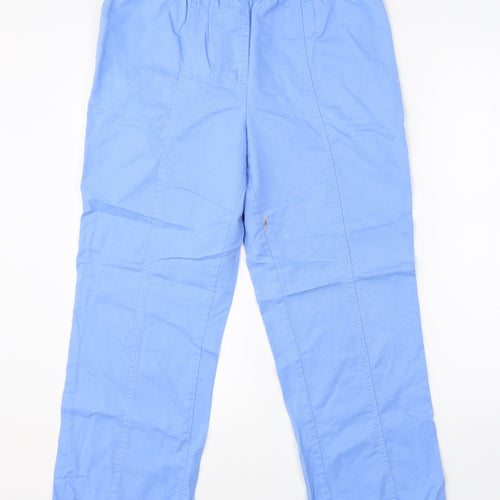 Damart Womens Blue   Trousers  Size 12 L25 in