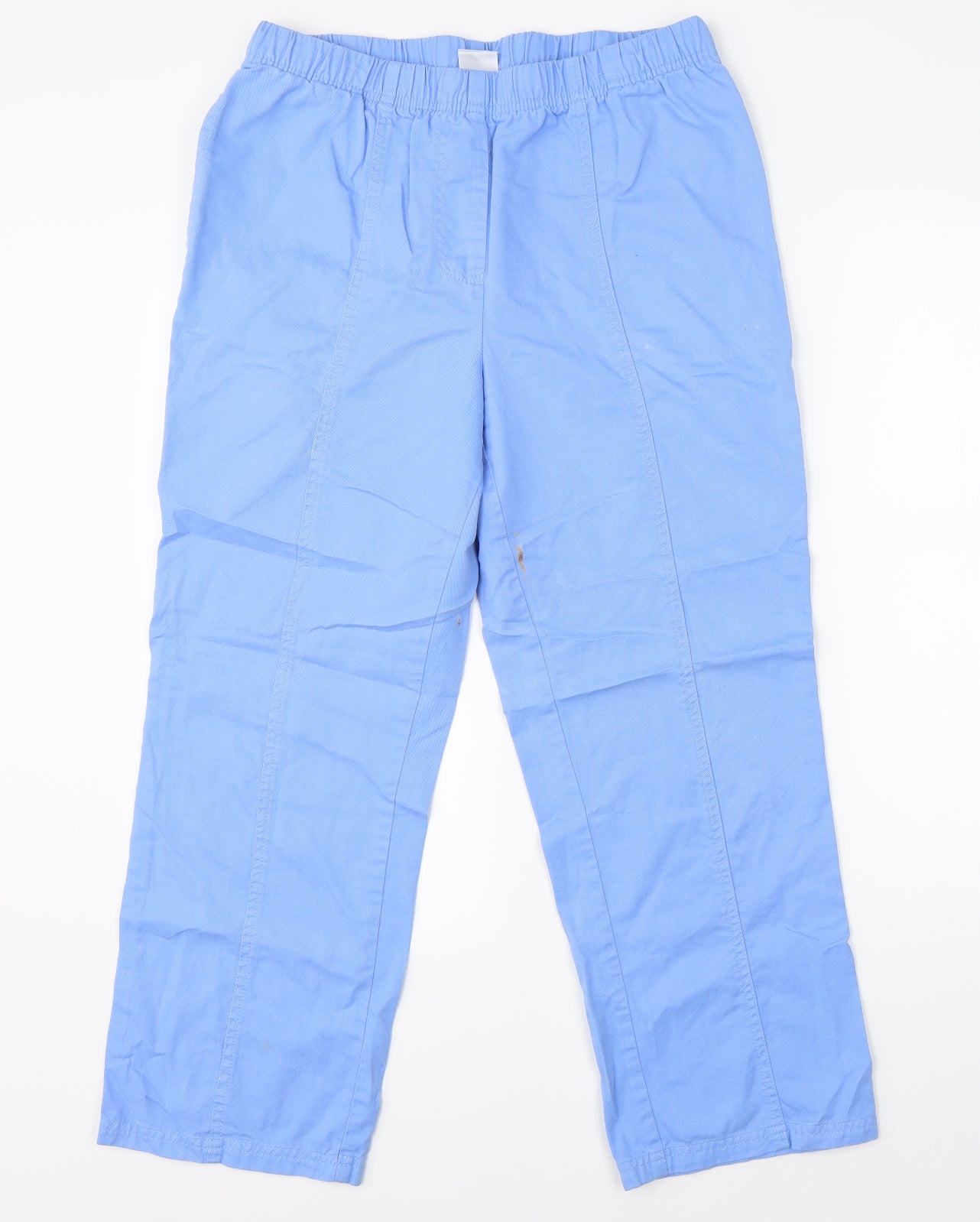 Damart Womens Blue   Trousers  Size 12 L25 in
