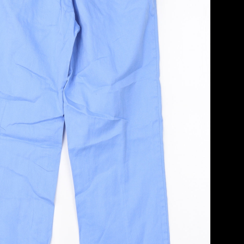Damart Womens Blue   Trousers  Size 12 L25 in