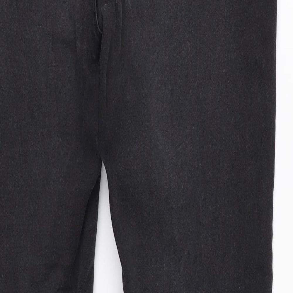 George Womens Black  Denim Jegging Jeans Size 12 L28 in