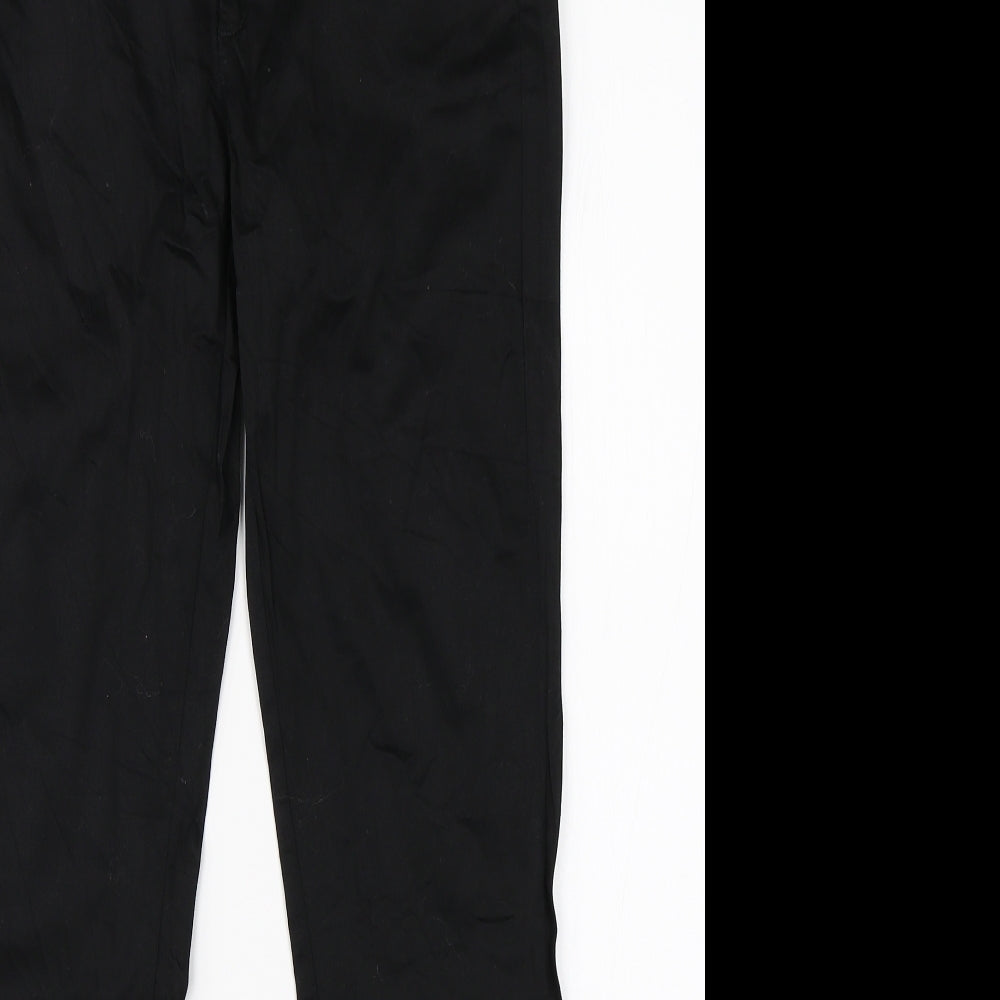 Mango Womens Black   Dress Pants Trousers Size 10 L26 in
