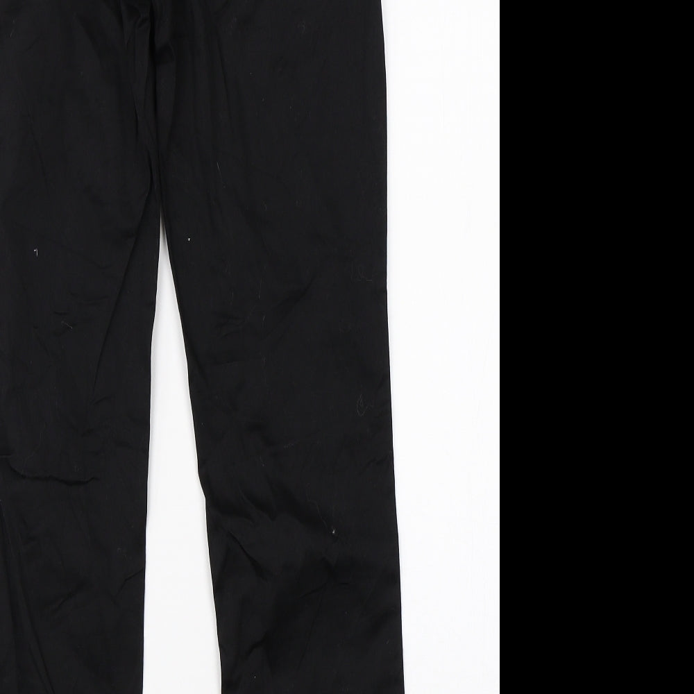 Mango Womens Black   Dress Pants Trousers Size 10 L26 in