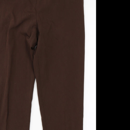 Pretty Girl Womens Brown   Dress Pants Trousers Size 34 in L28 in