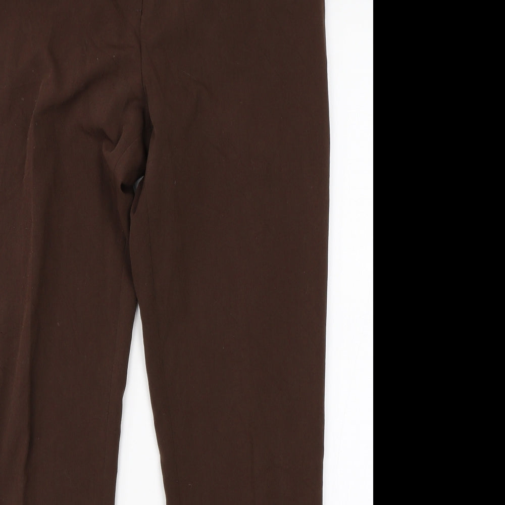 Pretty Girl Womens Brown   Dress Pants Trousers Size 34 in L28 in