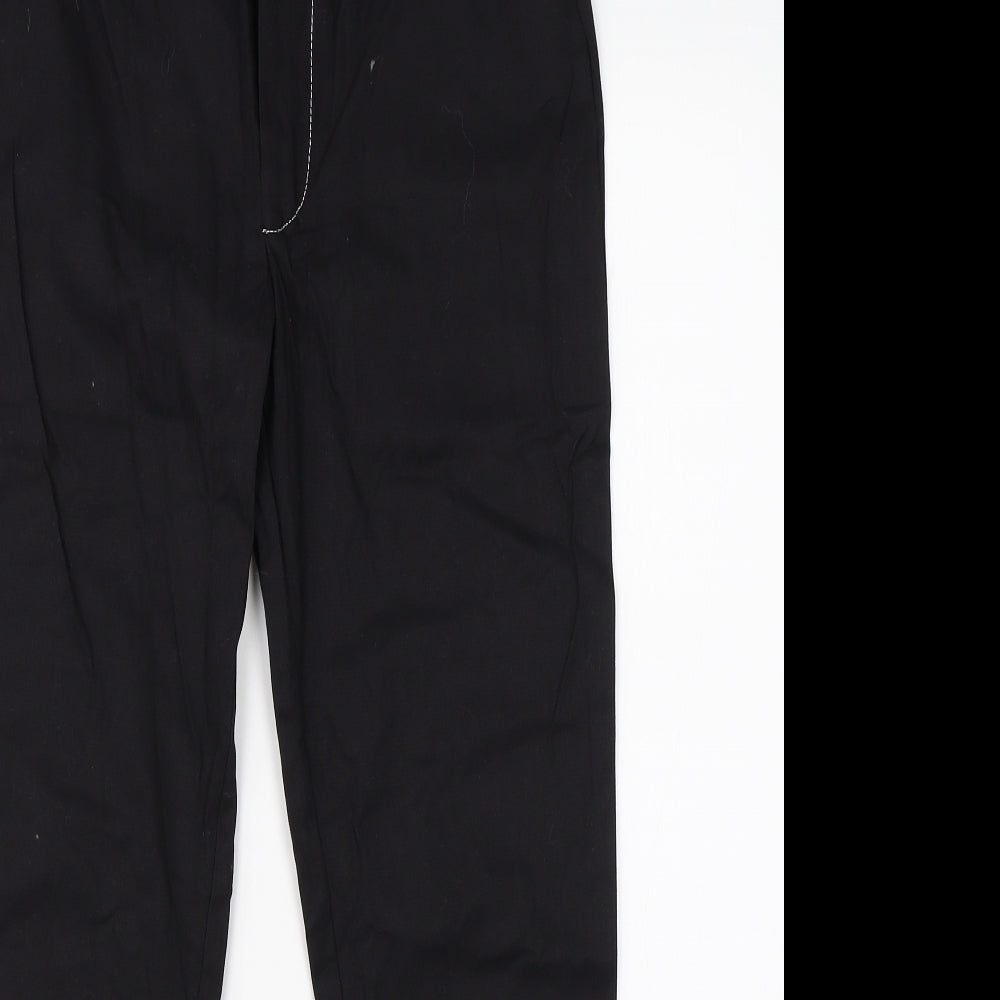 Boohoo Womens Black   Straight Jeans Size 8 L25 in