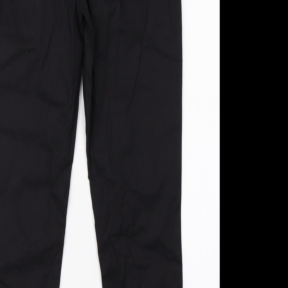 Boohoo Womens Black   Straight Jeans Size 8 L25 in