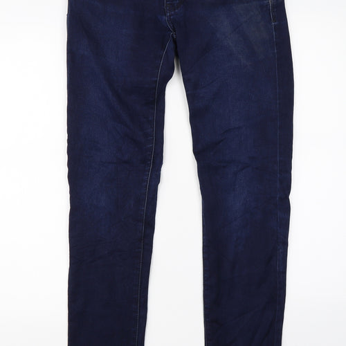 CTM Moda Womens Blue  Denim Skinny Jeans Size 27 in L30 in