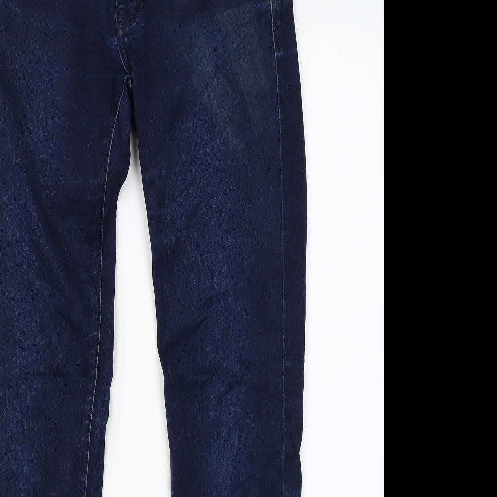 CTM Moda Womens Blue  Denim Skinny Jeans Size 27 in L30 in