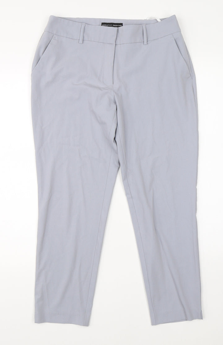 Dorothy Perkins Womens Purple   Dress Pants Trousers Size 10 L25 in