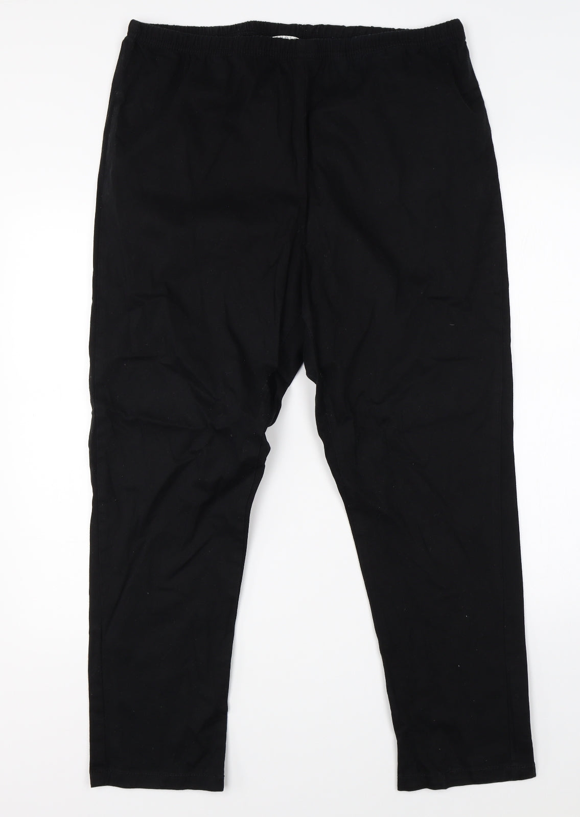 Anthols Womens Black   Cargo Trousers Size 22 L25 in