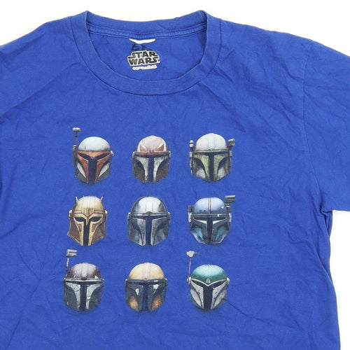 Star Wars Boys Blue   Basic T-Shirt   - Star Wars