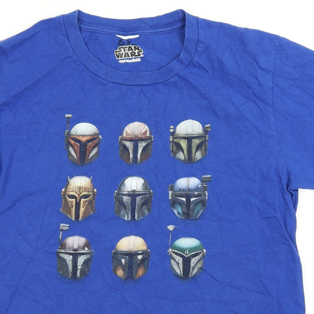 Star Wars Boys Blue   Basic T-Shirt   - Star Wars