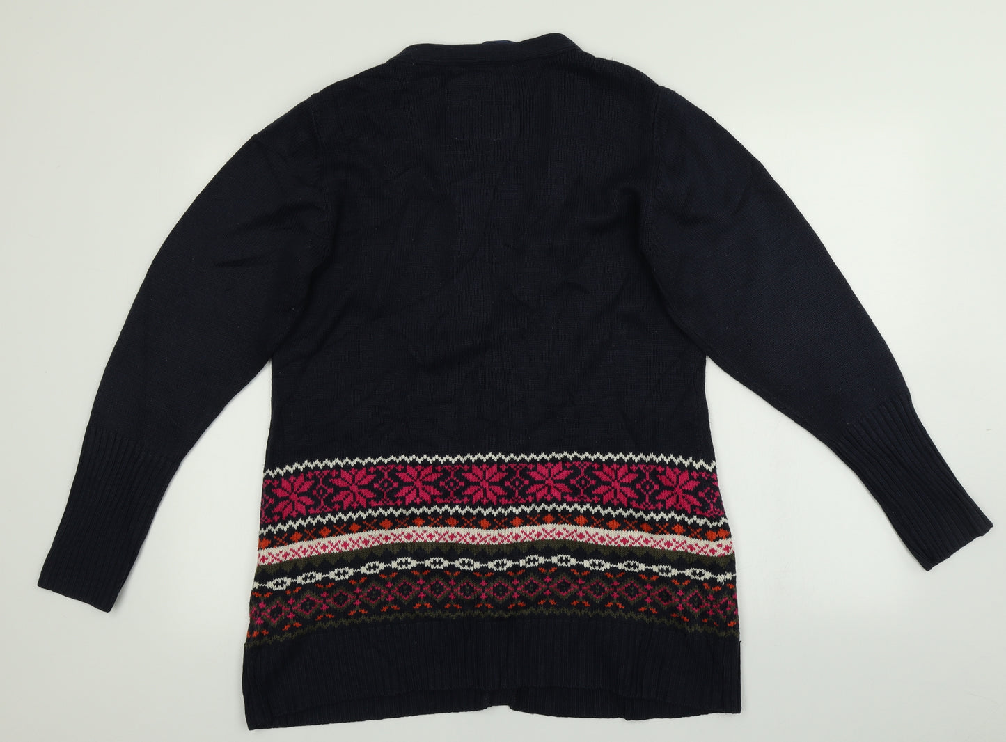 Falmer Heritage Womens Blue Argyle/Diamond  Cardigan Jumper Size 18