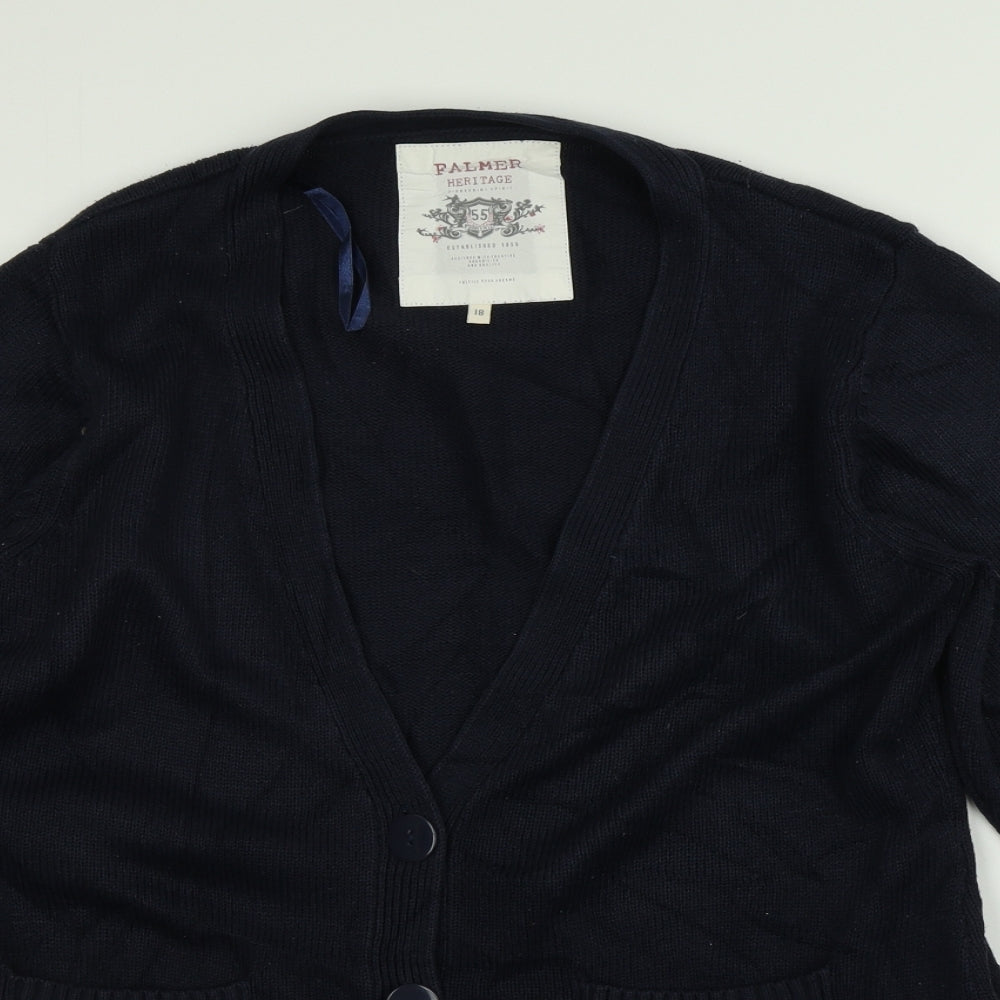 Falmer Heritage Womens Blue Argyle/Diamond  Cardigan Jumper Size 18