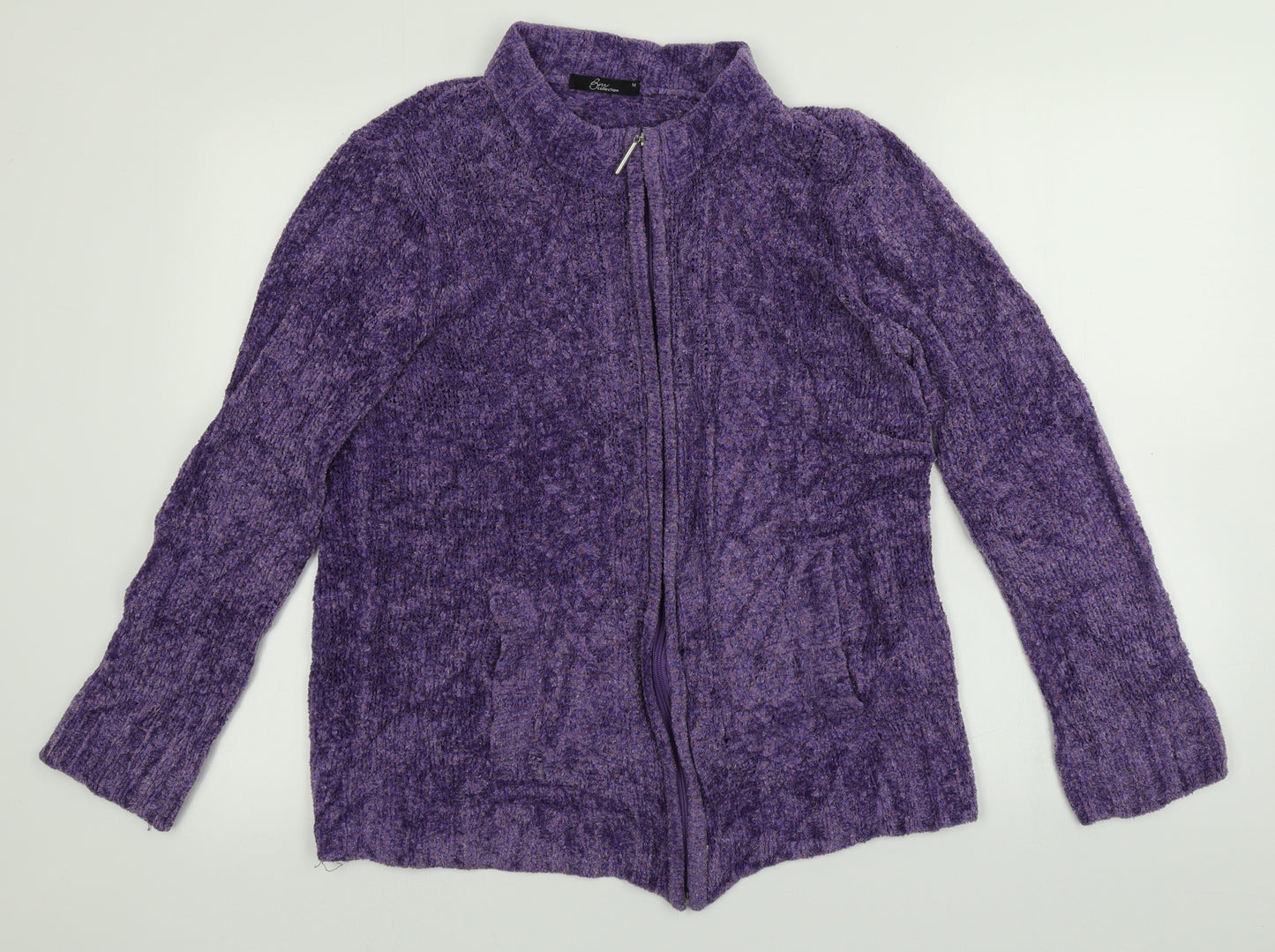 BM collection Womens Purple   Jacket Coatigan Size M