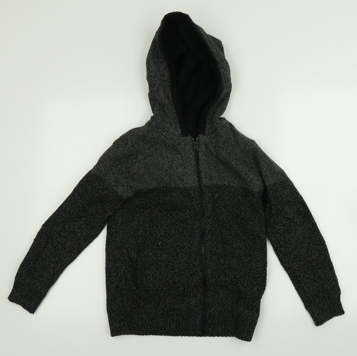 F&F Boys Grey   Full Zip Hoodie Size 9-10 Years