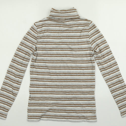 M&S Womens Multicoloured Striped  Pullover Jumper Size 10