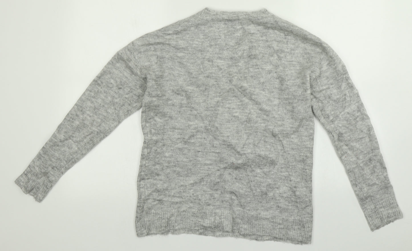 George Womens Grey   Pullover Jumper Size S  - Christmas jumper