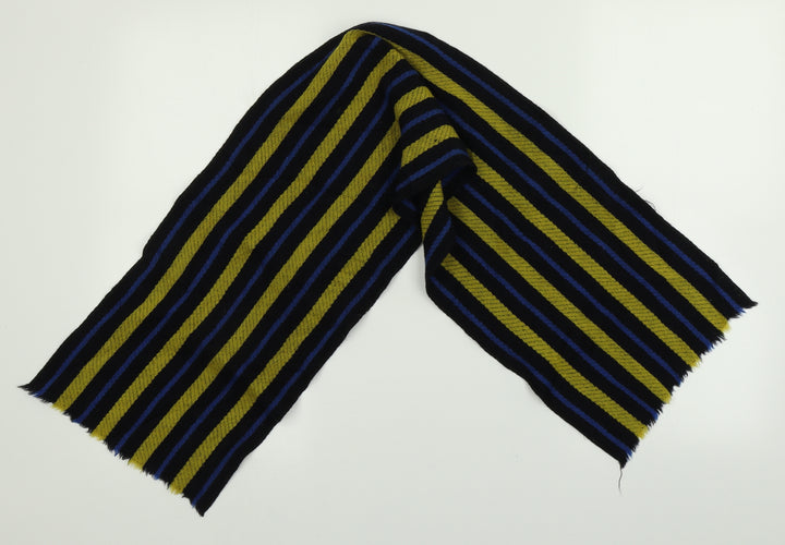 Preworn Unisex Multicoloured Striped Scarf