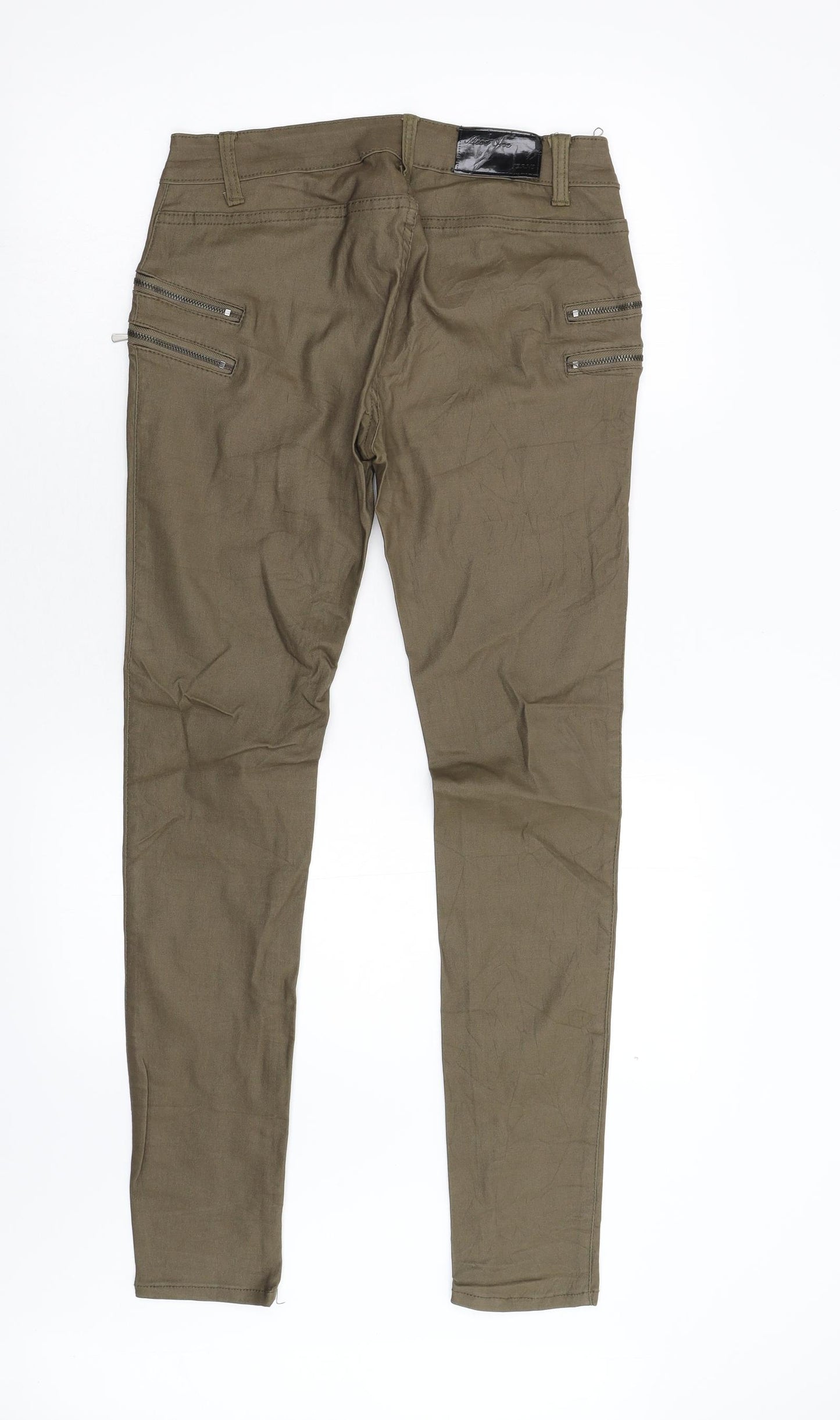 Miss One Womens Brown   Trousers  Size 16 L30 in