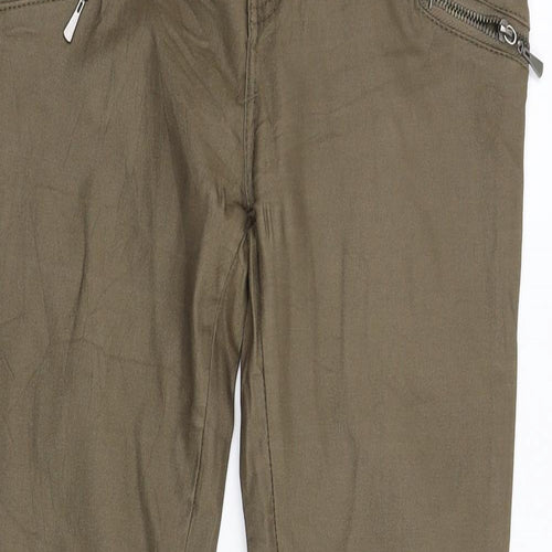 Miss One Womens Brown   Trousers  Size 16 L30 in
