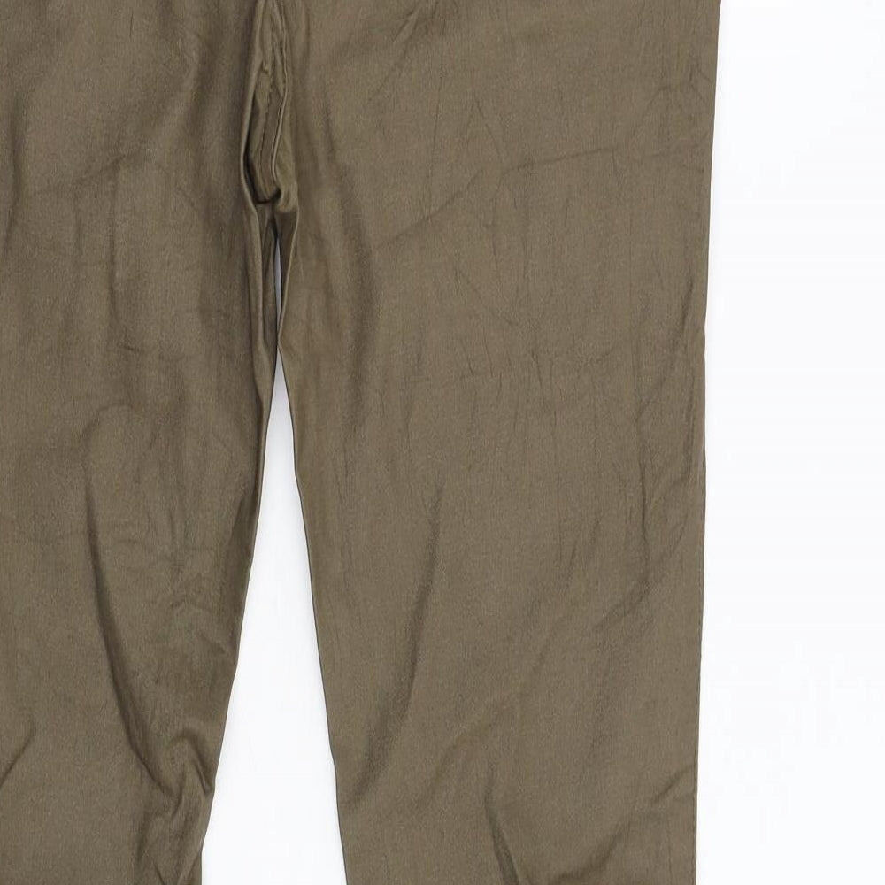 Miss One Womens Brown   Trousers  Size 16 L30 in