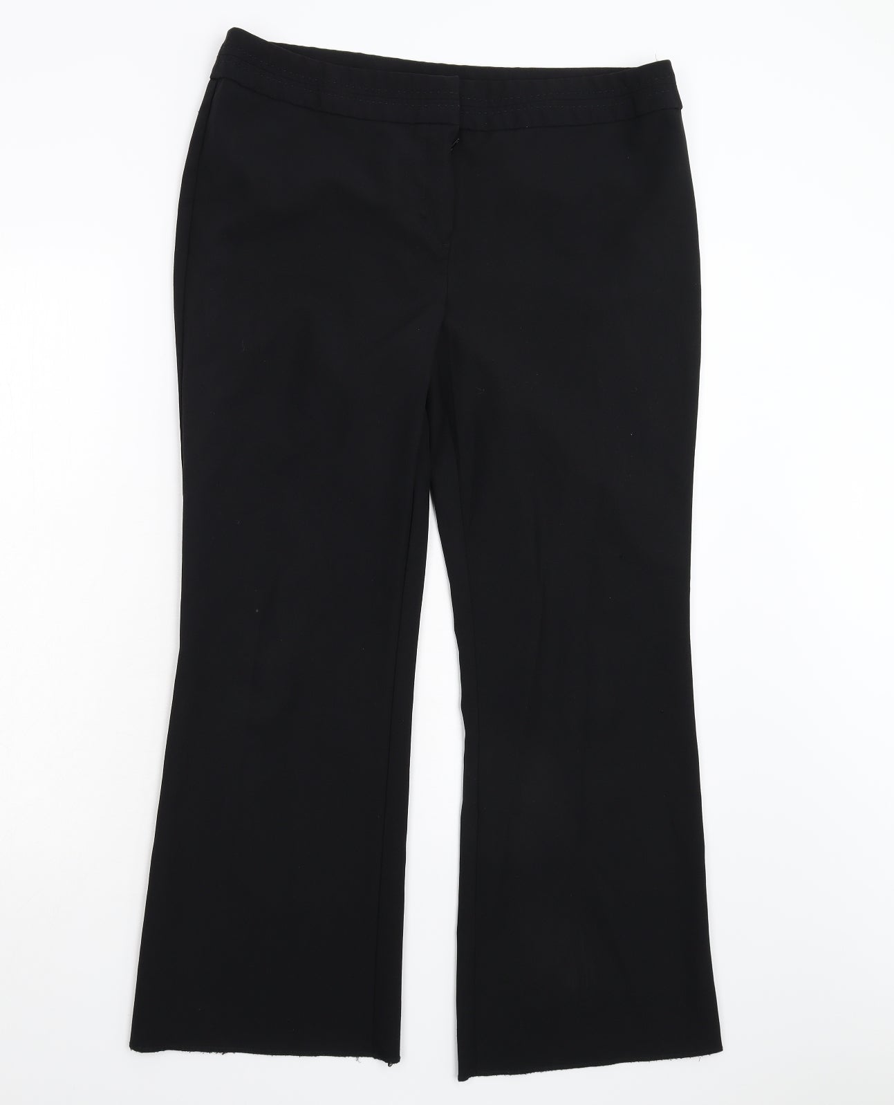George Womens Black   Trousers  Size 16 L28 in