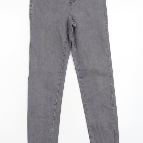 ESMARA Womens Grey  Denim Jegging Jeans Size 8 L28 in