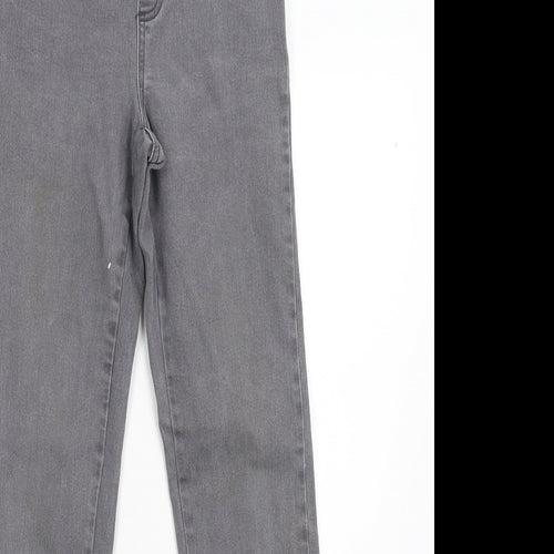ESMARA Womens Grey  Denim Jegging Jeans Size 8 L28 in