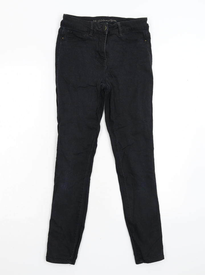NEXT Womens Black  Denim Skinny Jeans Size 10 L27 in