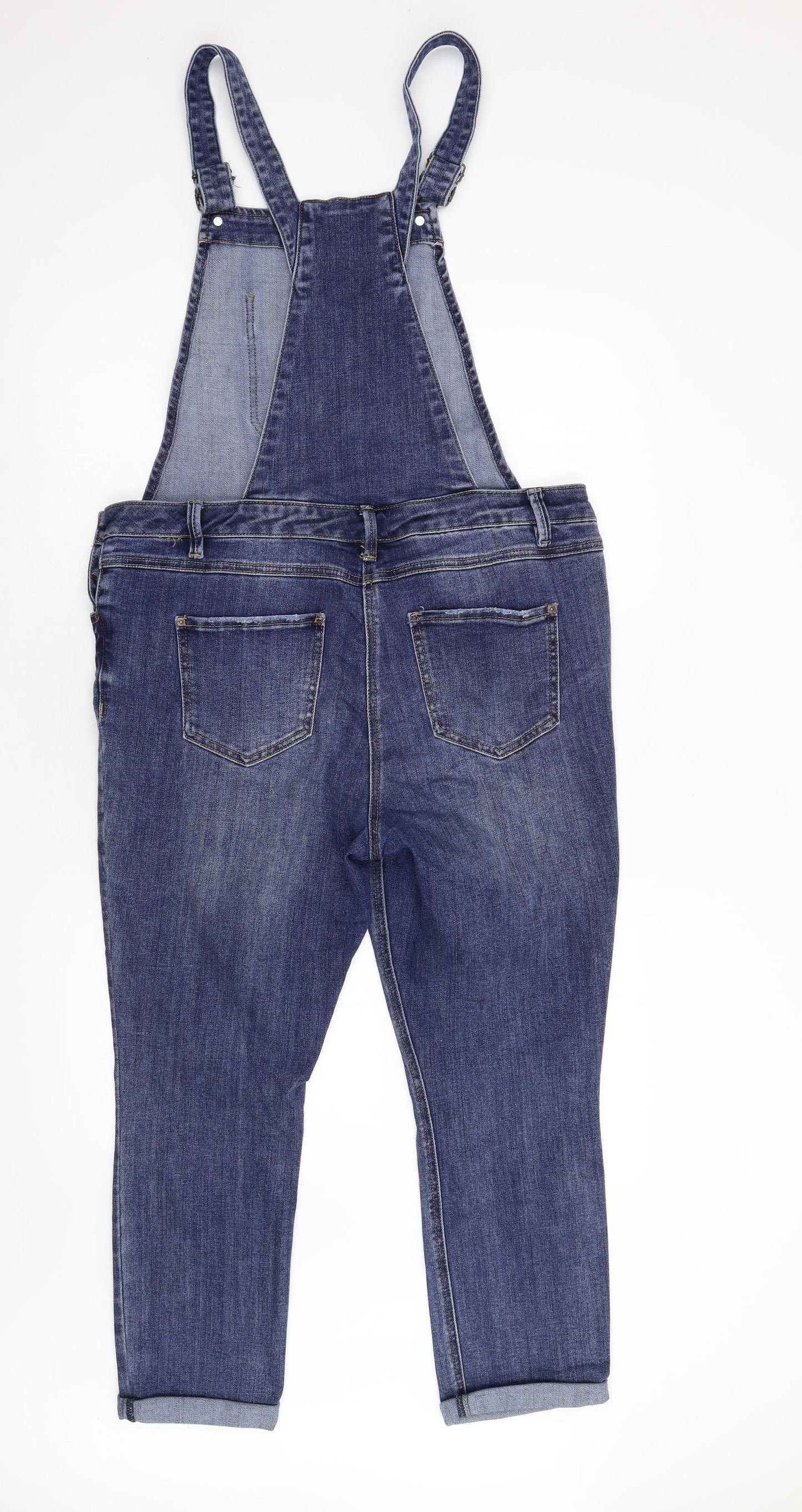 Matalan Womens Blue   Dungaree One-Piece Size 16