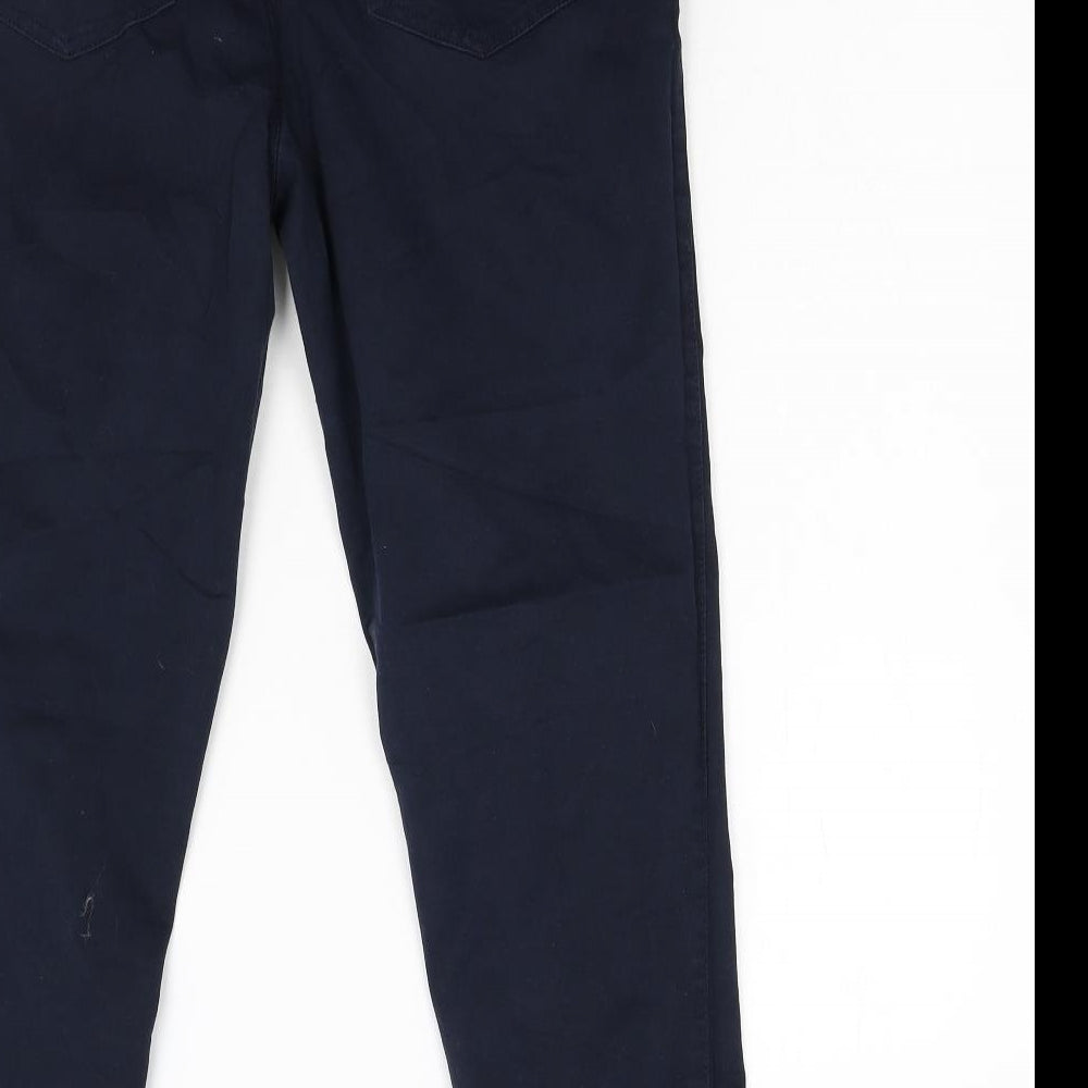 F&F Womens Blue  Denim Skinny Jeans Size 14 L27 in