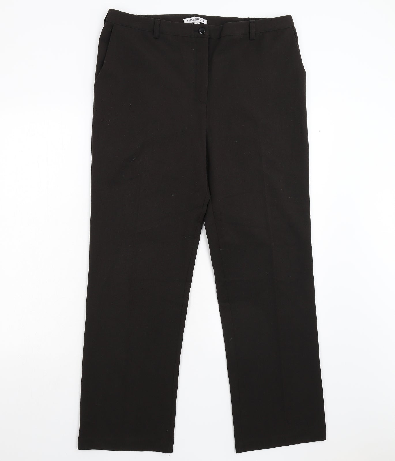 Annabelle Womens Brown   Trousers  Size 14 L29 in
