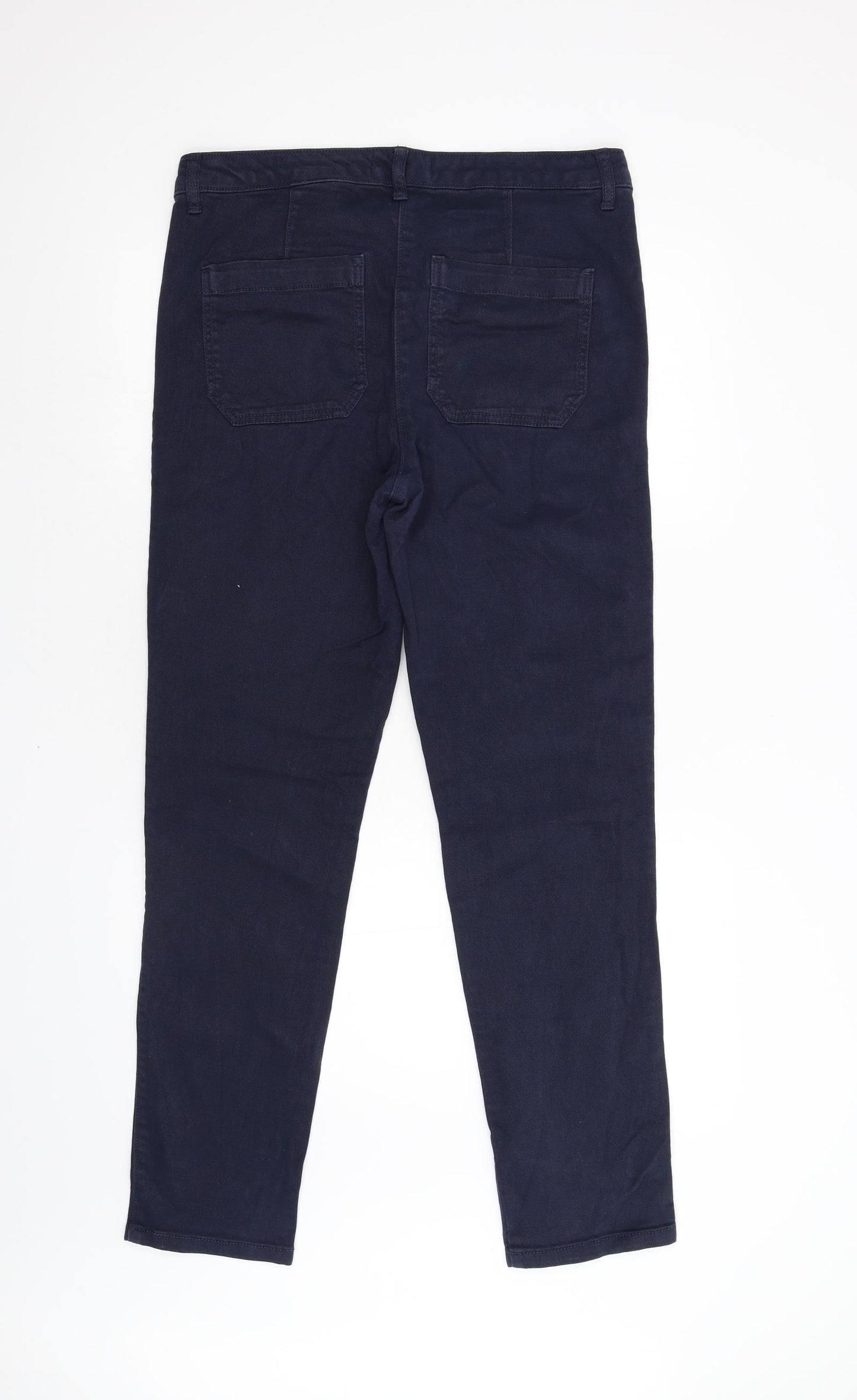 NEXT Womens Blue  Denim Straight Jeans Size 12 L31 in