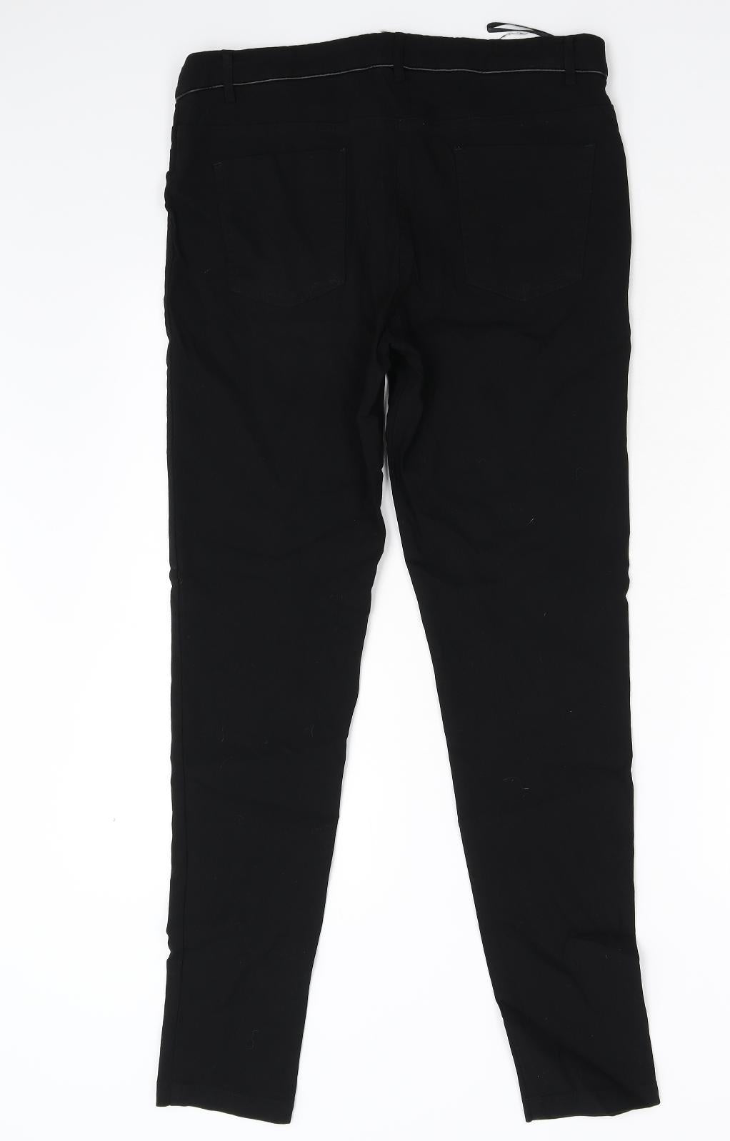 Roman Womens Black   Trousers  Size 14 L30 in