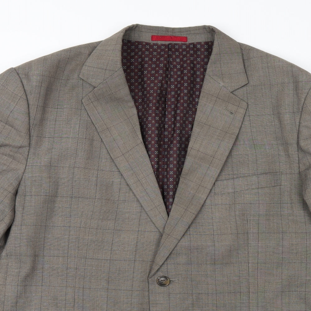 Greenwoods Mens Green Check  Jacket Blazer   - Greenwoods Blazer