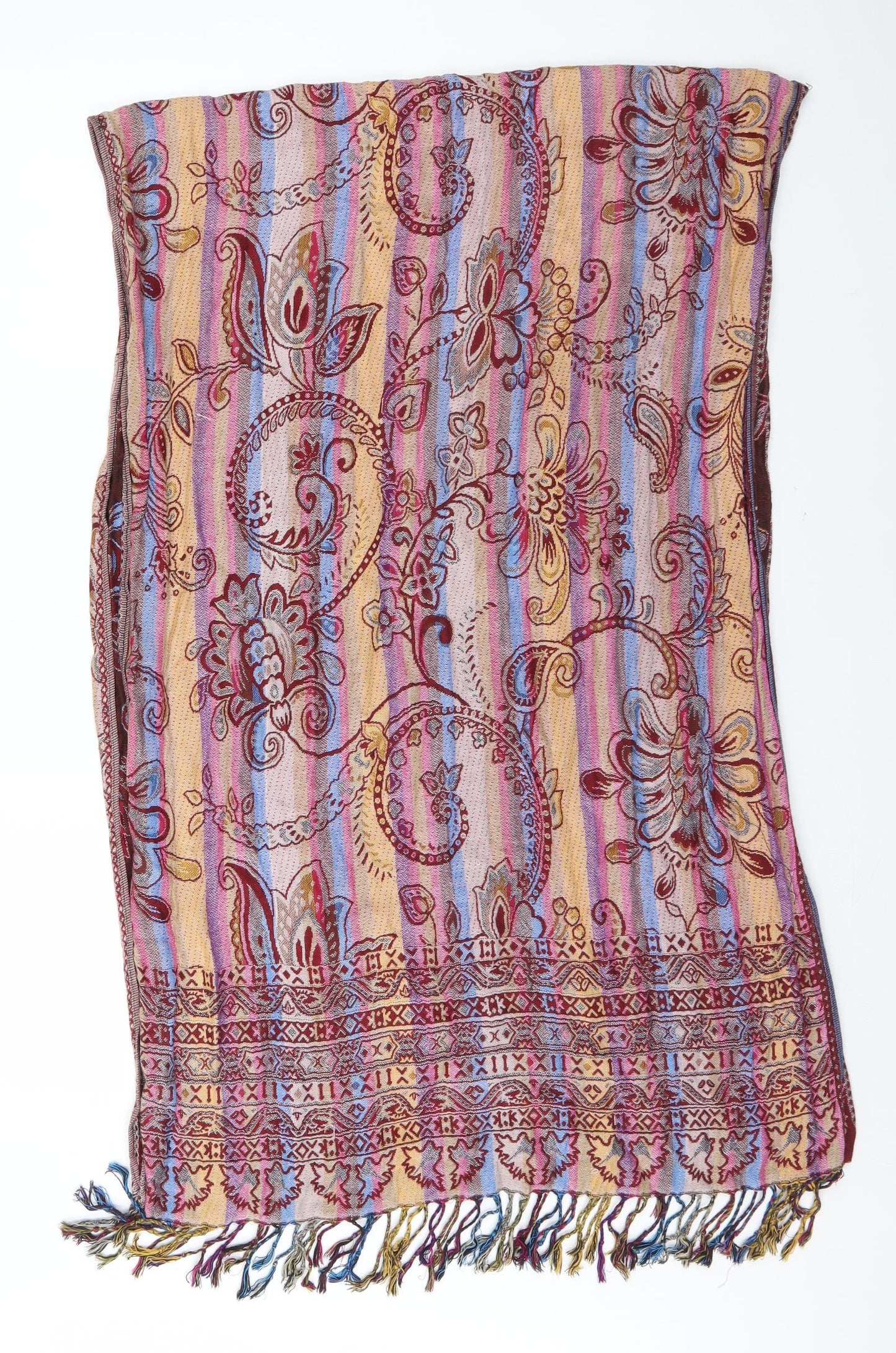Womens Multicoloured Floral   Shawl/Wrap   - Shawl