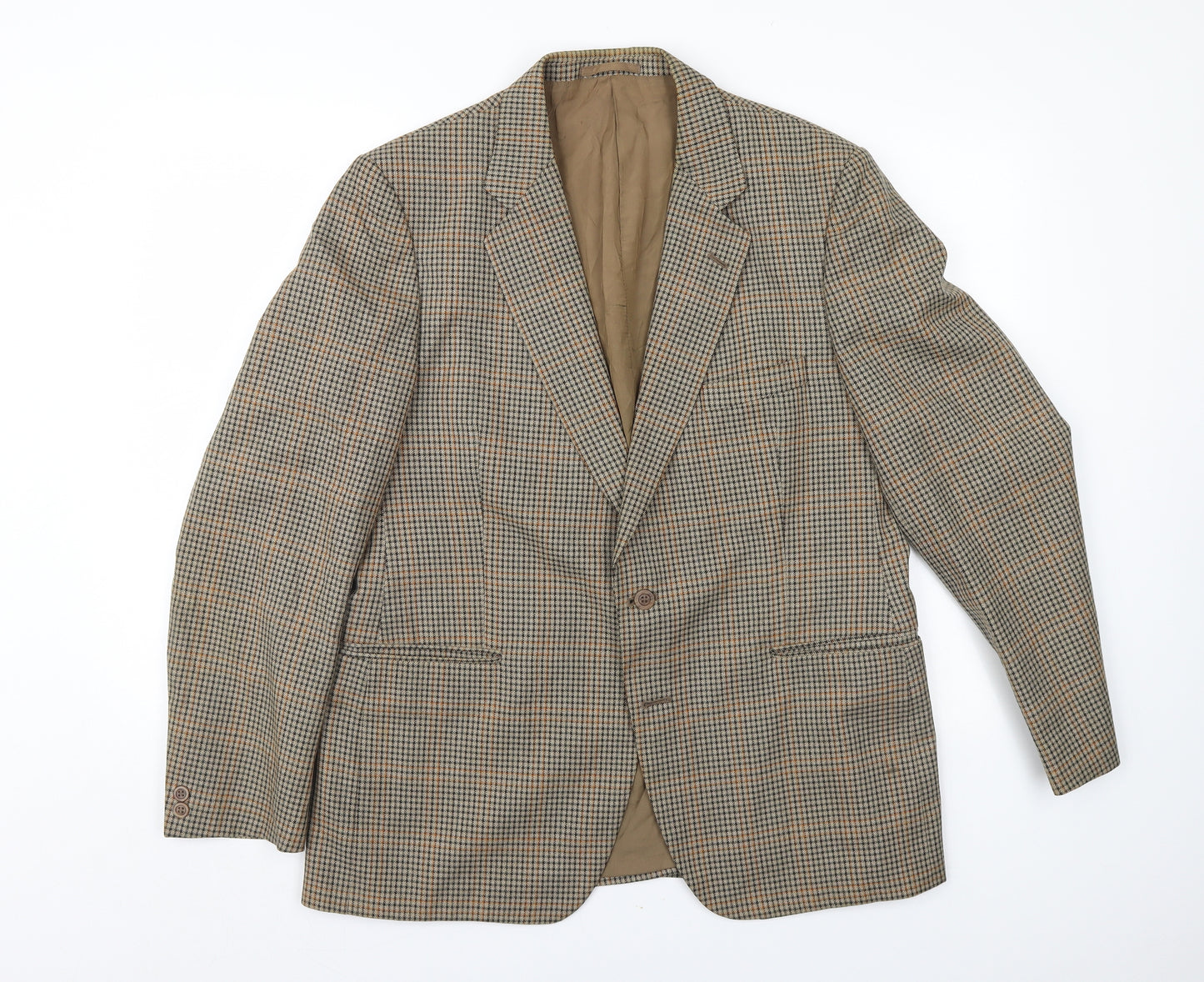 Dunn & Co Mens Brown Check  Jacket Blazer   - Dunn  & Co Blazer