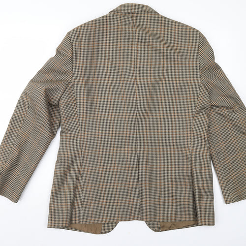 Dunn & Co Mens Brown Check  Jacket Blazer   - Dunn  & Co Blazer