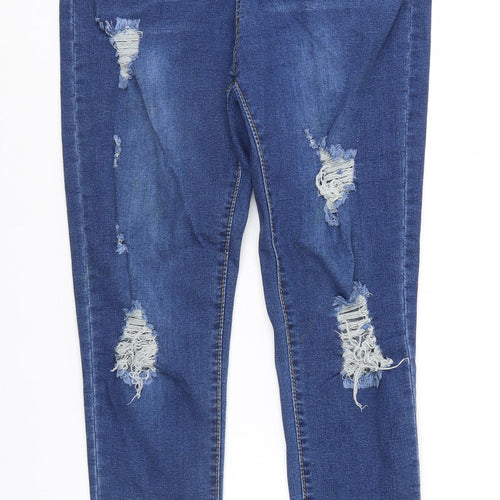 SheIn Womens Blue   Skinny Jeans Size M L26 in - Shein Jean